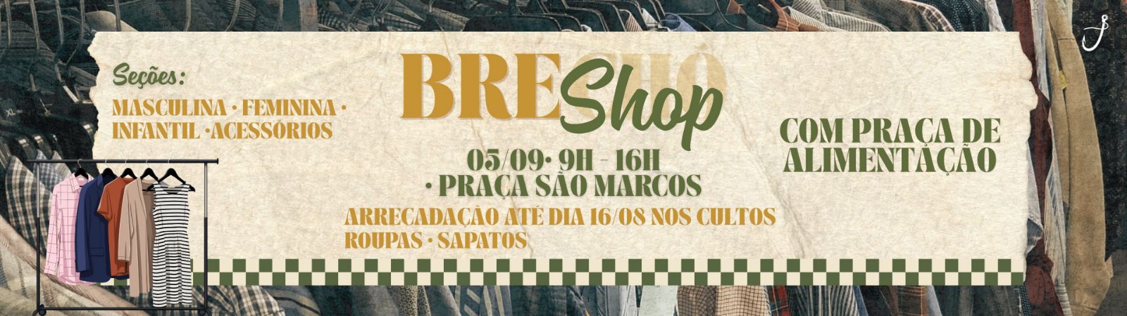 Arte do BreShop — 05/09, das 9h às 16h, na Praça São Marcos
